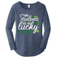 My Students Are My Lucky Charms Teacher St Patrick's Day Women's Perfect Tri Tunic Long Sleeve Shirt