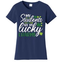 My Students Are My Lucky Charms Teacher St Patrick's Day Women's T-Shirt