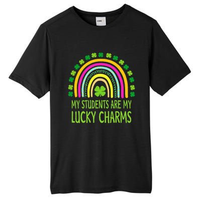 My Students Are My Lucky Charms Teacher St Patricks Day Tall Fusion ChromaSoft Performance T-Shirt