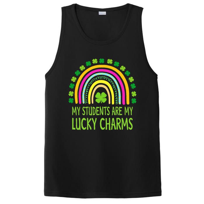 My Students Are My Lucky Charms Teacher St Patricks Day PosiCharge Competitor Tank