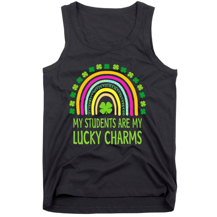 My Students Are My Lucky Charms Teacher St Patricks Day Tank Top