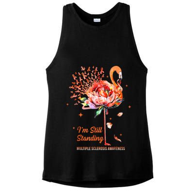 Multiple Sclerosis Awareness, I’m Still Standing MS Warrior Ladies PosiCharge Tri-Blend Wicking Tank