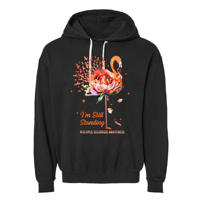 Multiple Sclerosis Awareness, I’m Still Standing MS Warrior Garment-Dyed Fleece Hoodie