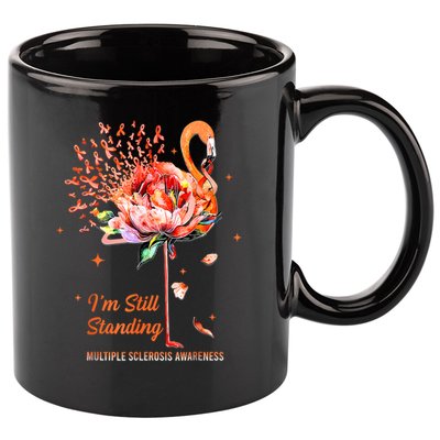 Multiple Sclerosis Awareness, I’m Still Standing MS Warrior 11oz C Handle Ceramic Mug