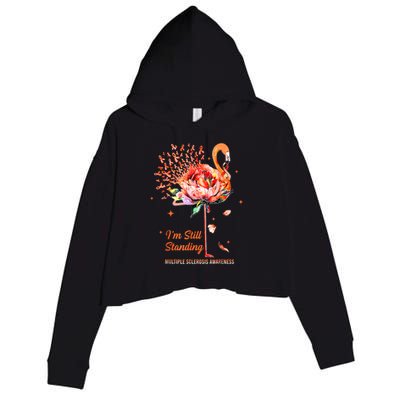 Multiple Sclerosis Awareness, I’m Still Standing MS Warrior Crop Fleece Hoodie