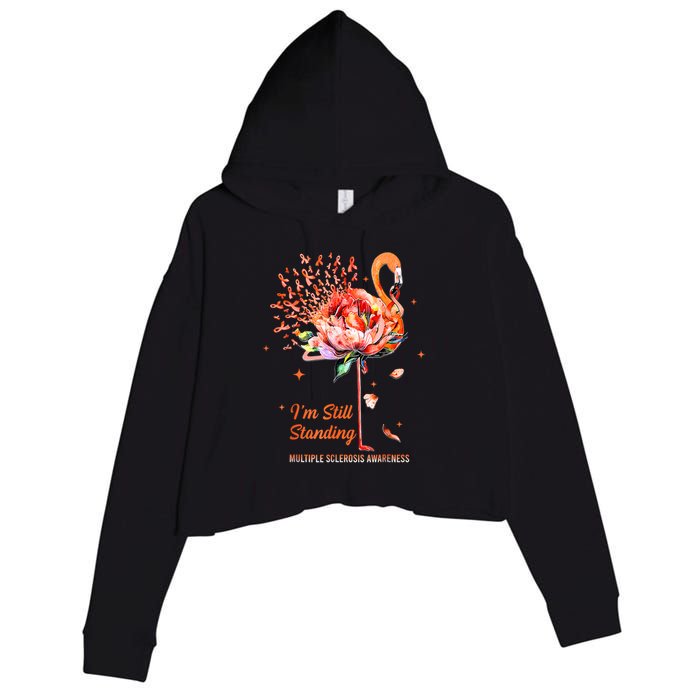Multiple Sclerosis Awareness, I’m Still Standing MS Warrior Crop Fleece Hoodie