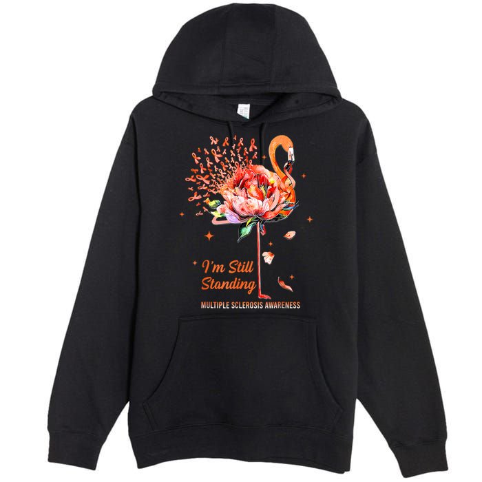 Multiple Sclerosis Awareness, I’m Still Standing MS Warrior Premium Pullover Hoodie