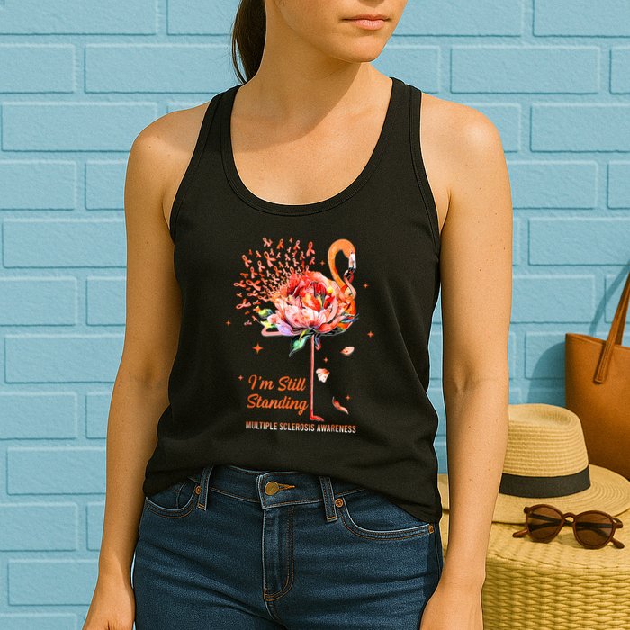 Multiple Sclerosis Awareness, I’m Still Standing MS Warrior Womens Tank Top