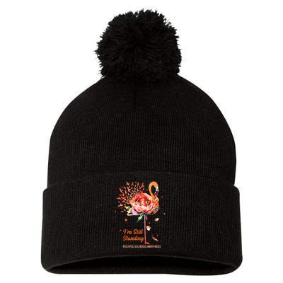 Multiple Sclerosis Awareness, I’m Still Standing MS Warrior Pom Pom 12in Knit Beanie