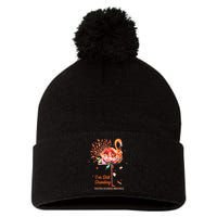 Multiple Sclerosis Awareness, I’m Still Standing MS Warrior Pom Pom 12in Knit Beanie