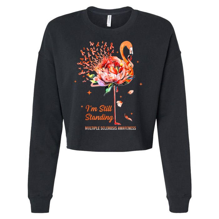 Multiple Sclerosis Awareness, I’m Still Standing MS Warrior Cropped Pullover Crew