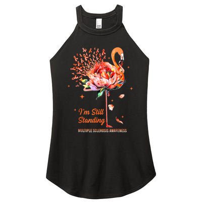 Multiple Sclerosis Awareness, I’m Still Standing MS Warrior Women's Perfect Tri Rocker Tank