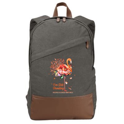 Multiple Sclerosis Awareness, I’m Still Standing MS Warrior Cotton Canvas Backpack