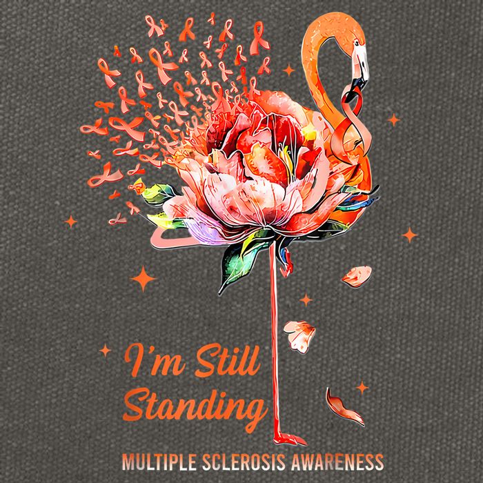Multiple Sclerosis Awareness, I’m Still Standing MS Warrior Cotton Canvas Backpack