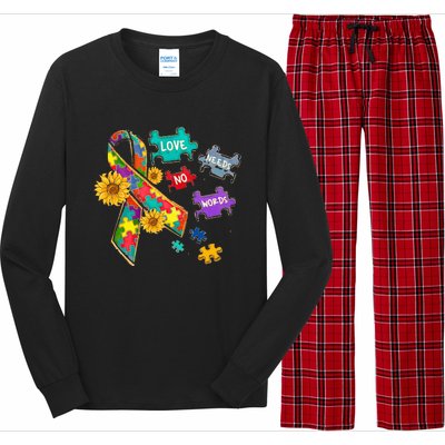 My Students Are Down Right Awesome Down Syndrome Teacher Long Sleeve Pajama Set