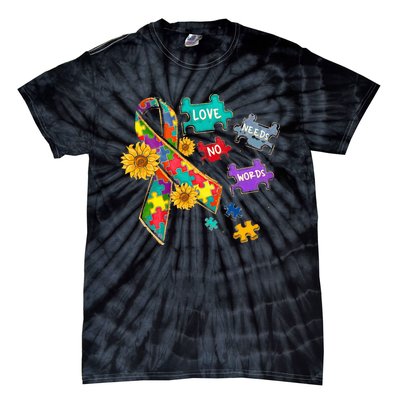 My Students Are Down Right Awesome Down Syndrome Teacher Tie-Dye T-Shirt