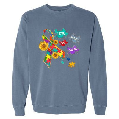 My Students Are Down Right Awesome Down Syndrome Teacher Garment-Dyed Sweatshirt