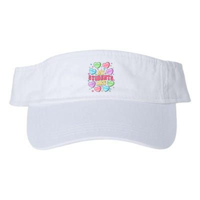 My Students Are Teacher Valentines Day Candy Positive Hearts Visor
