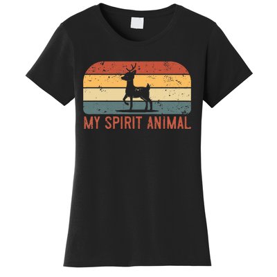 My Spirit Animal Is A Deer Women's T-Shirt