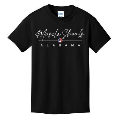 Muscle Shoals Alabama Kids T-Shirt