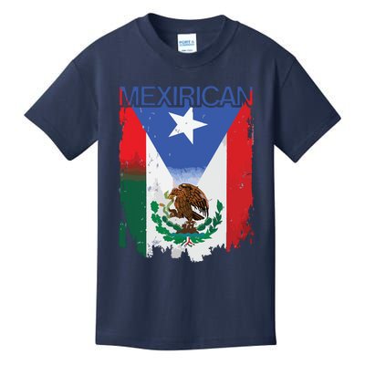 Mexico Sacred Aztec Calendar Mexican Eagle Archeological Kids T-Shirt