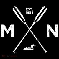 Minnesota State Awesome Mn Nice Adventure 1858 Loon Bucket Hat