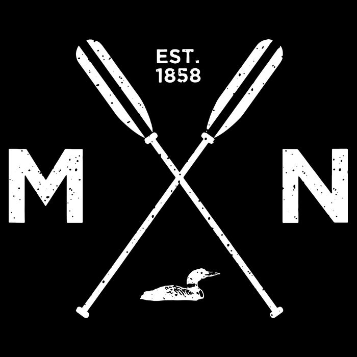 Minnesota State Awesome Mn Nice Adventure 1858 Loon Cooling Performance Long Sleeve Crew