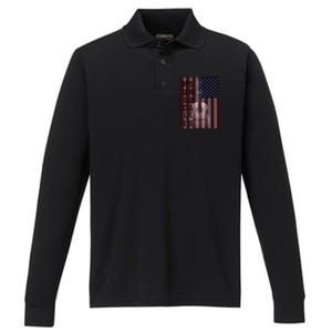 Muscle Shoals Alabama Performance Long Sleeve Polo