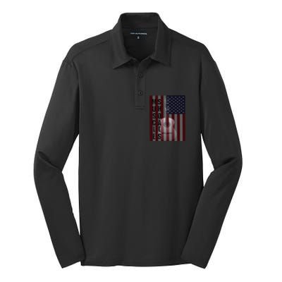 Muscle Shoals Alabama Silk Touch Performance Long Sleeve Polo