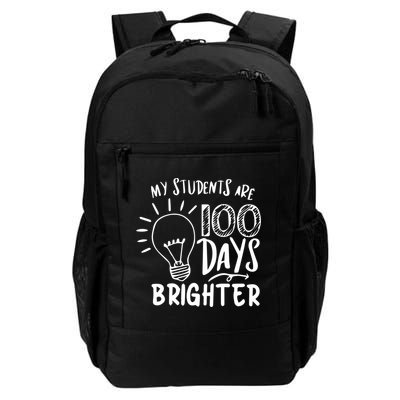 My Students Are 100 Days Brighter 100 Days Of School Teacher Cute Gift Backpack