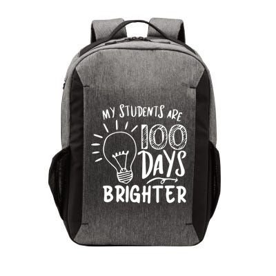 My Students Are 100 Days Brighter 100 Days Of School Teacher Cute Gift Vector Backpack