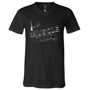 Muscle Shoals Alabama 3614 Jackson Highway Music Souvenir V-Neck T-Shirt