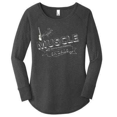 Muscle Shoals Alabama 3614 Jackson Highway Music Souvenir Women's Perfect Tri Tunic Long Sleeve Shirt