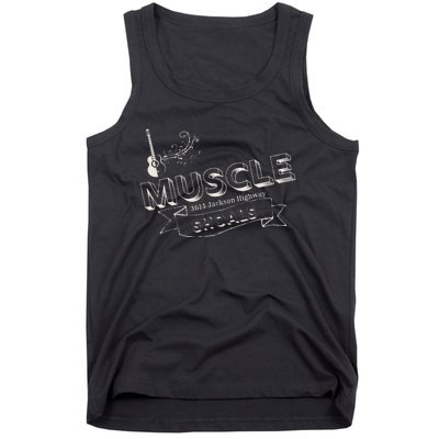 Muscle Shoals Alabama 3614 Jackson Highway Music Souvenir Tank Top