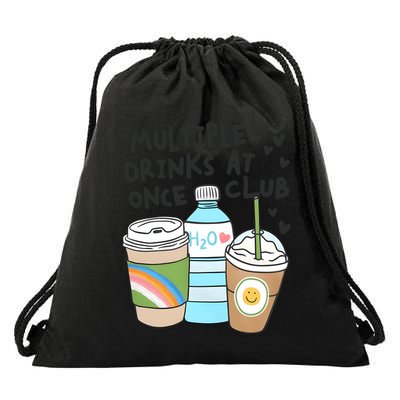Multiple S At Once Club Funny Multiple S Gift Drawstring Bag