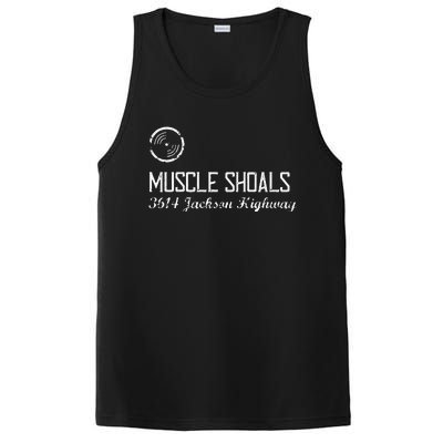 Muscle Shoals Alabama 3614 Jackson Highway Music Souvenir PosiCharge Competitor Tank