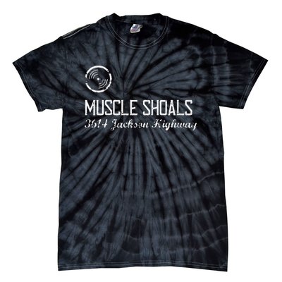 Muscle Shoals Alabama 3614 Jackson Highway Music Souvenir Tie-Dye T-Shirt