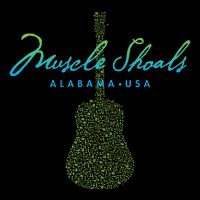 Muscle Shoals Alabama Guitar Design T-Shirt