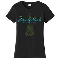 Muscle Shoals Alabama Guitar Design Women's T-Shirt