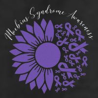 Moebius Syndrome Awareness Sunflower Purple Ribbon Support 11oz C Handle Ceramic Mug