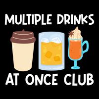 Multiple S At Once Club Funny Multiple S Gift Flat Bill Trucker Hat