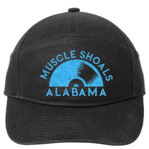 Muscle Shoals Alabama Music City Recording Studio Capital 7-Panel Snapback Hat