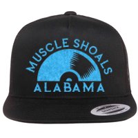 Muscle Shoals Alabama Music City Recording Studio Capital Flat Bill Trucker Hat