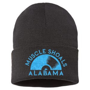 Muscle Shoals Alabama Music City Recording Studio Capital Sustainable Knit Beanie