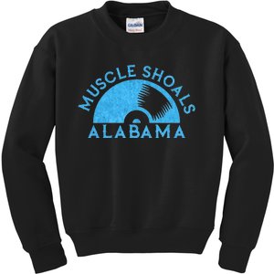 Muscle Shoals Alabama Music City Recording Studio Capital Kids Sweatshirt