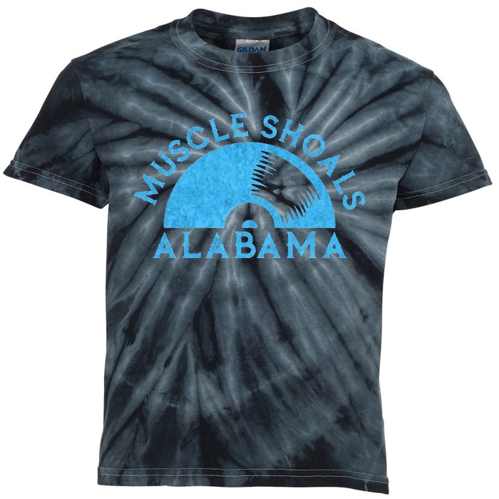 Muscle Shoals Alabama Music City Recording Studio Capital Kids Tie-Dye T-Shirt