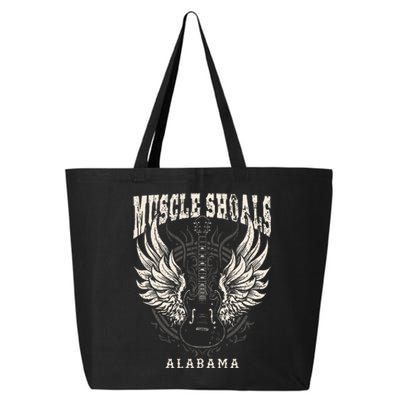 Muscle Shoals Alabama Vintage Guitar Wings 25L Jumbo Tote