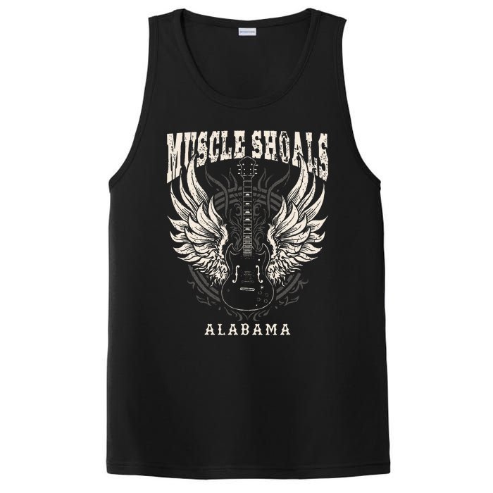 Muscle Shoals Alabama Vintage Guitar Wings PosiCharge Competitor Tank