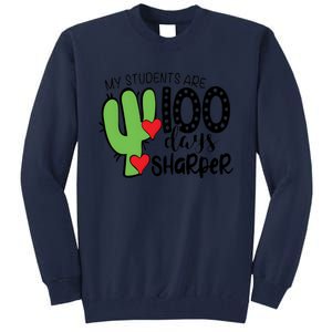 My Students Are 100 Days Sharper Tall Sweatshirt