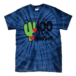 My Students Are 100 Days Sharper Tie-Dye T-Shirt